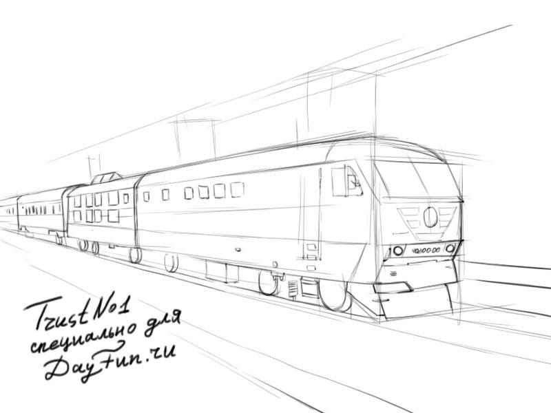 Draw a subway car inside