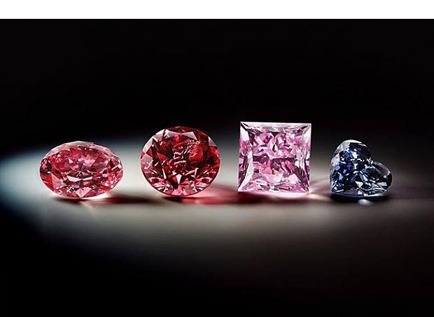 Три најређа црвена дијаманта