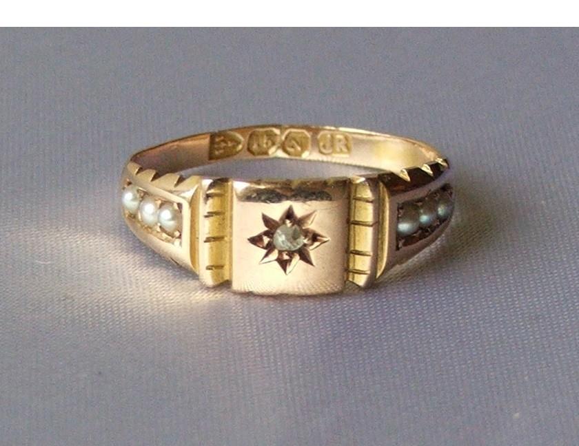 维多利亚时代的戒指 - 它看起来像什么？