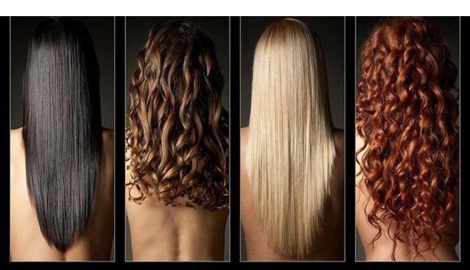 Девушки с различным цветом волос