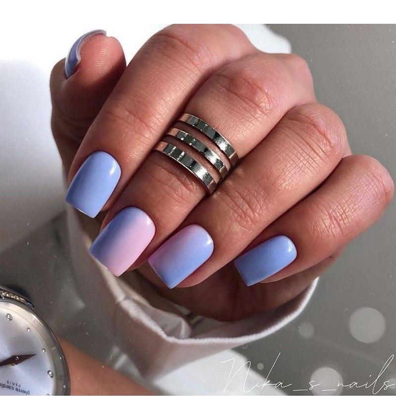 37 enchantingly beautiful ombre and gradient manicures - the latest fashion shout 2021-2022! (Photo):