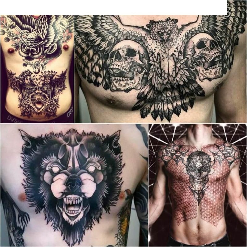 Мужские Тату на Груди — Вдохновляющие Татуировки для Смелых