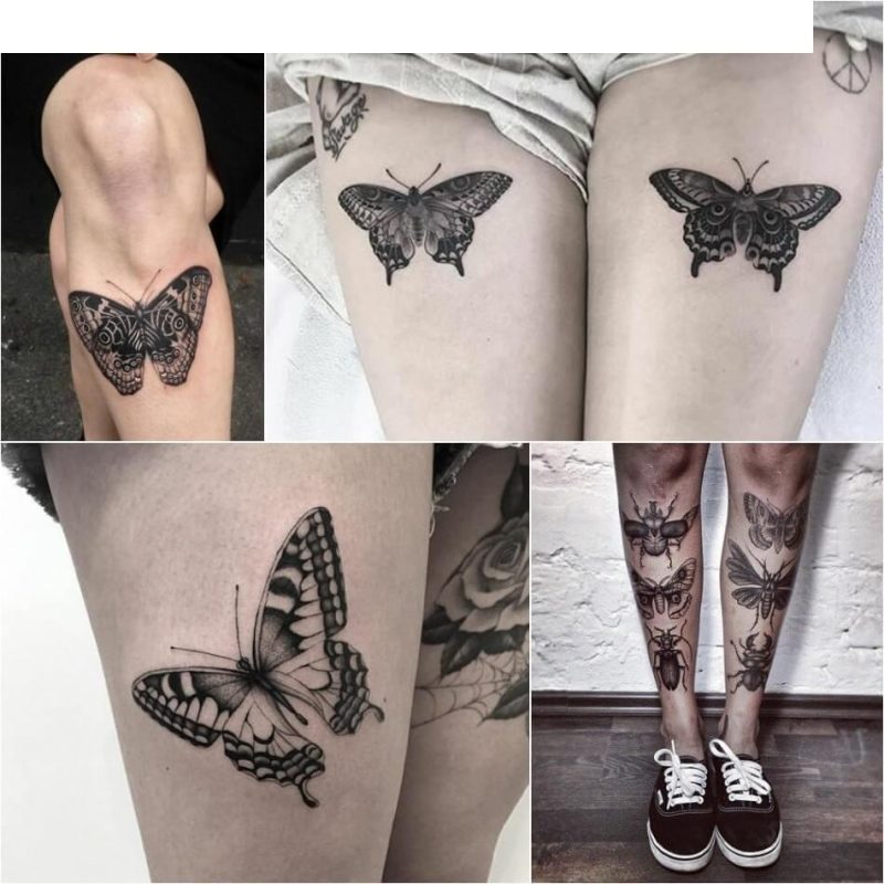 Тату Бабочка — Идеи и Значение Татуировки Бабочка