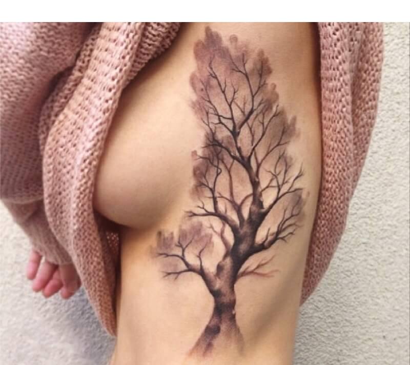 Тату Дерево  — Татуировки с Деревьями для Мужчин и Женщин