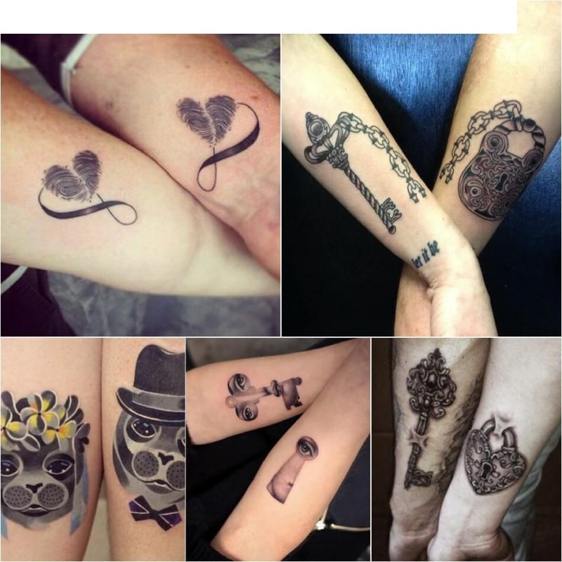 Tattoo for Two - Tattoo for Couples in Love