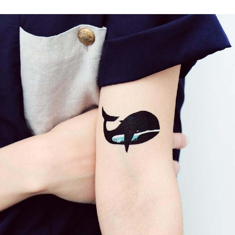 I-Whale Tattoo - Izakhamuzi Zasolwandle Olujulile ku-Best Tattoo Ideas