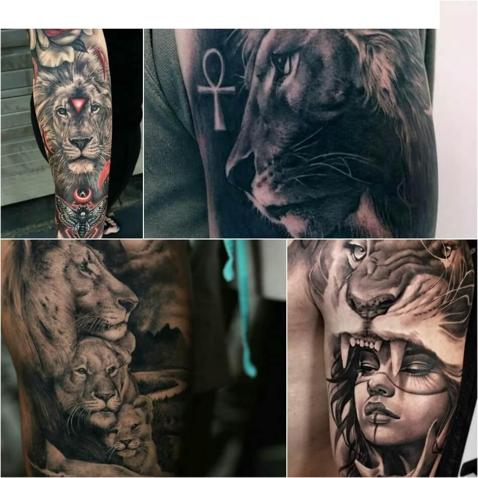 Тату Лев — Значение, Идеи и Фото Татуировки со Львом
