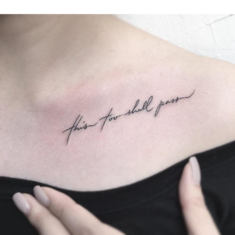 Napisy na tatuaże dla dziewczyn - najlepsze cytaty i napisy na tatuaże dla kobiet