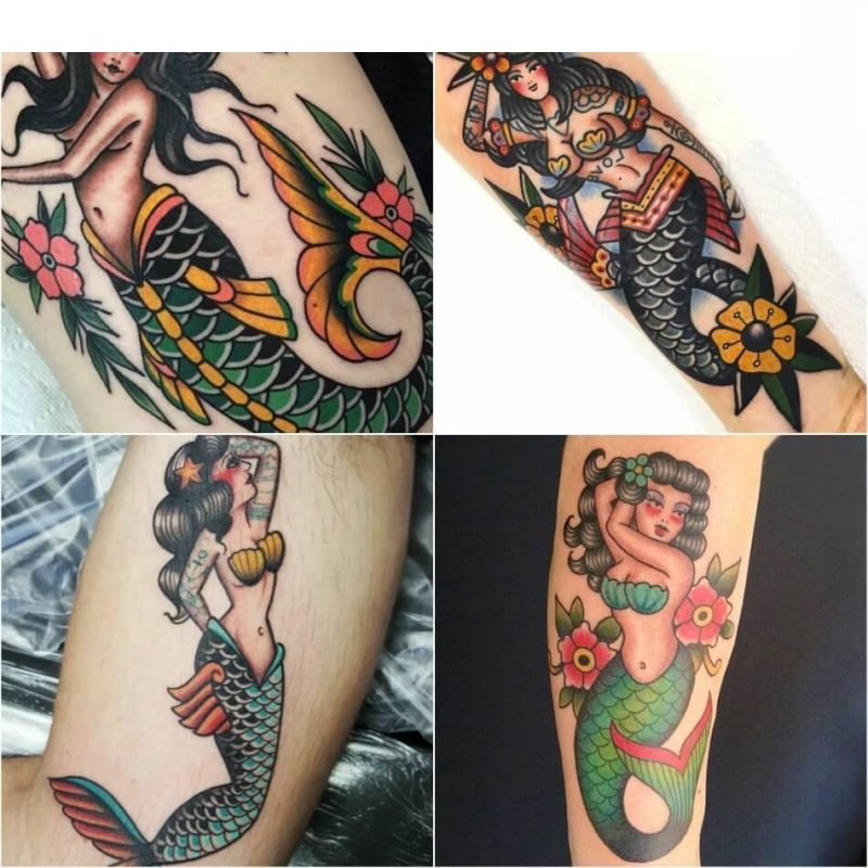 Тату Олдскул —  Самые Популярные Татуировки в стиле Олдскул