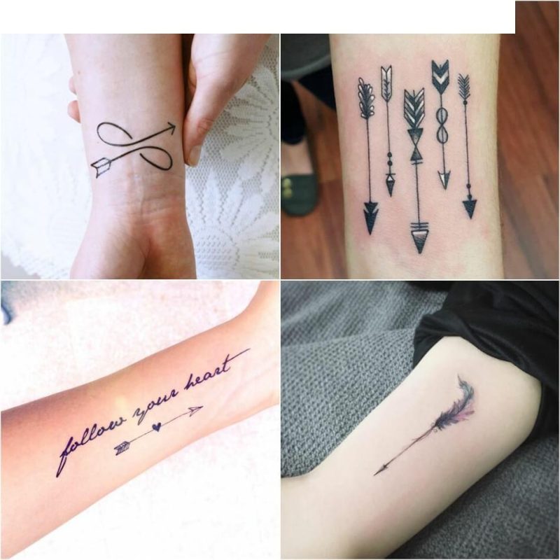 Arrow Tattoo - Arrow as a Symbol of Purpose - All about tattoo