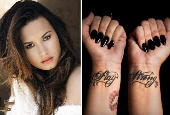 Demi Lovato tattoos