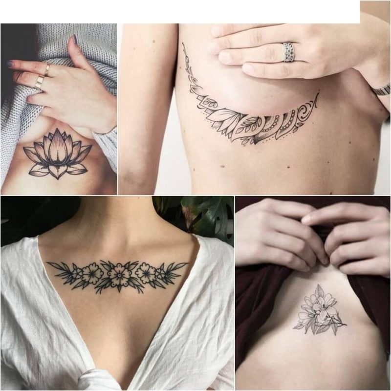 Женские Тату на Груди — Татуировки для Стильных и Решительных Девушек