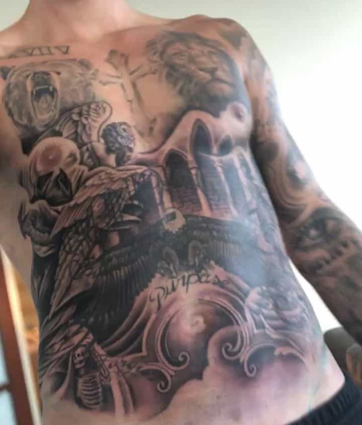 Значение татуировок Джастина Бибера (50+ фото)