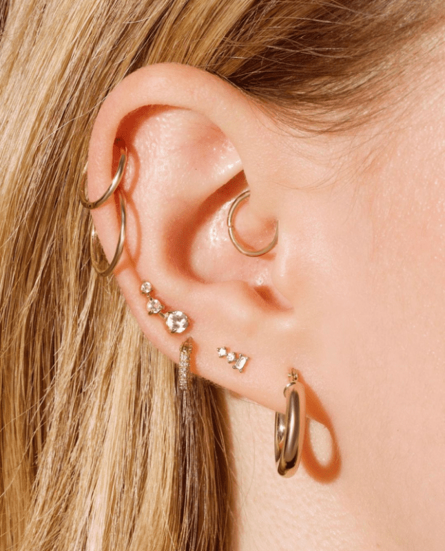 Mieli auskarai Unikalios auskarų vėrimo idėjos